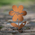 Mam Flower - Rustic Garden Sculpture